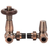 Traditional Corner TRV Twin Pack Antique Copper