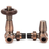 Traditional Corner TRV Twin Pack Antique Copper