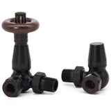 Traditional Corner TRV Twin Pack Black